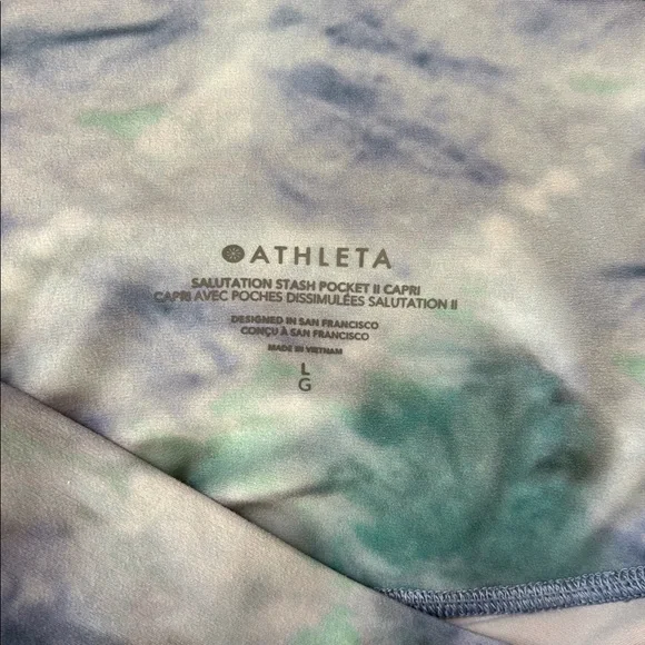 ATHLETA 🩵💙 Salutation Stash Pocket II Capri - Picture 6 of 8